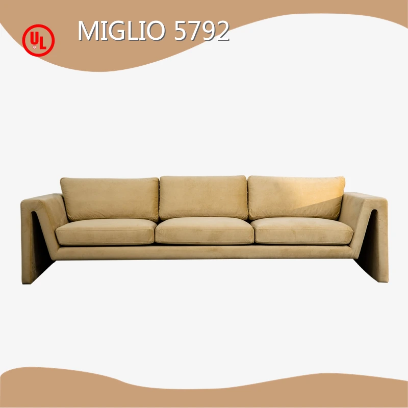 MIGLIO 5792 Divano personalizzato L262*W93*H61CMfabbrica 1