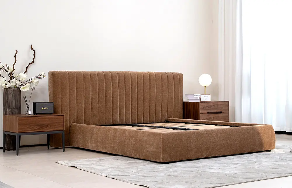 Upholstery Beds for Sale White/ Beige/ Customized - - MIGLIO 5792 5
