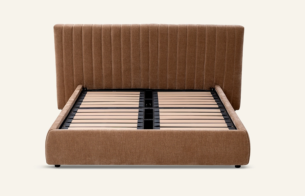 MIGLIO Upholstery Fabric King Storage Bed L725 1
