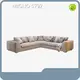 High-endcustom Couch Image Display Cotton Linen / Customized 1