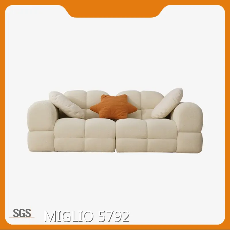 MIGLIO 5792 Four Seat Sectional Couch Miglio 5792company 1