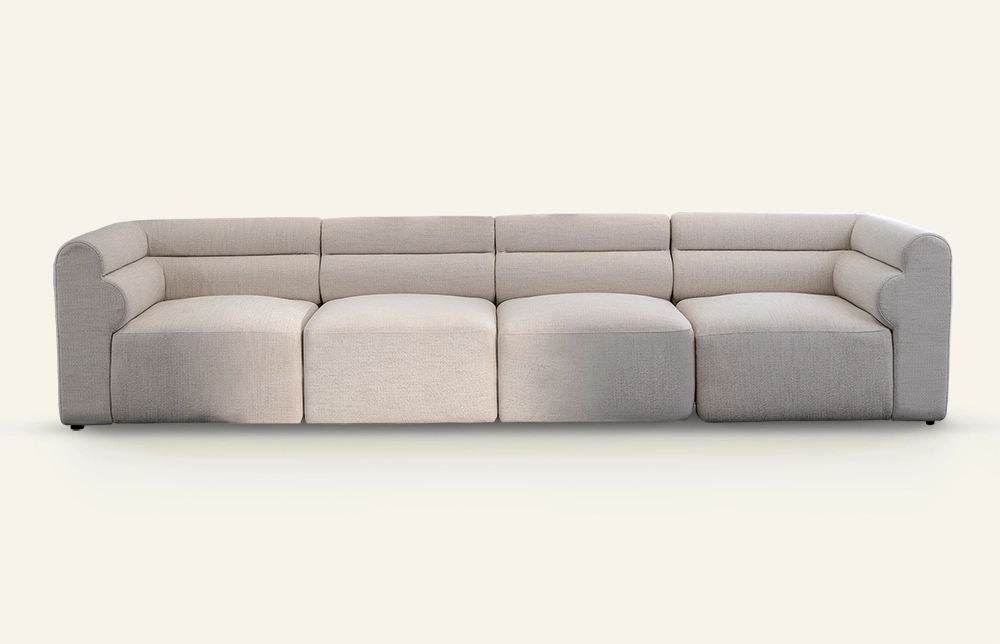 Tyche Clover Minimalist Fabric Modular Sofa Indoor M203 1