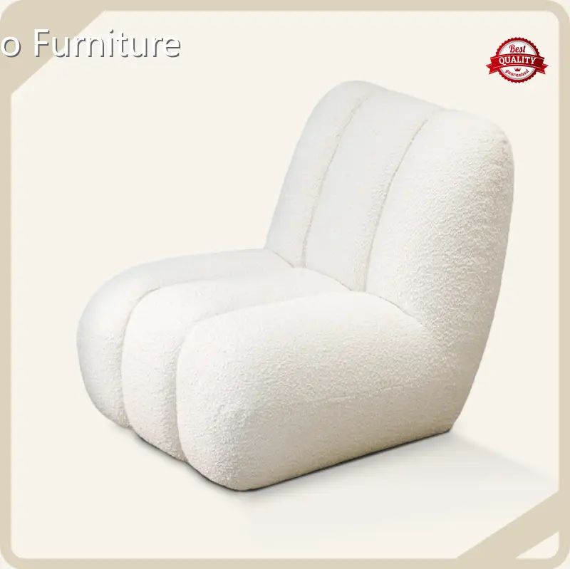 MIGLIO 5792 Small Lounge Chair White/ Customized Small Lounge Chaircompany 1