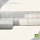 Divano modulare moderno M193 - - Miglio 5792 1