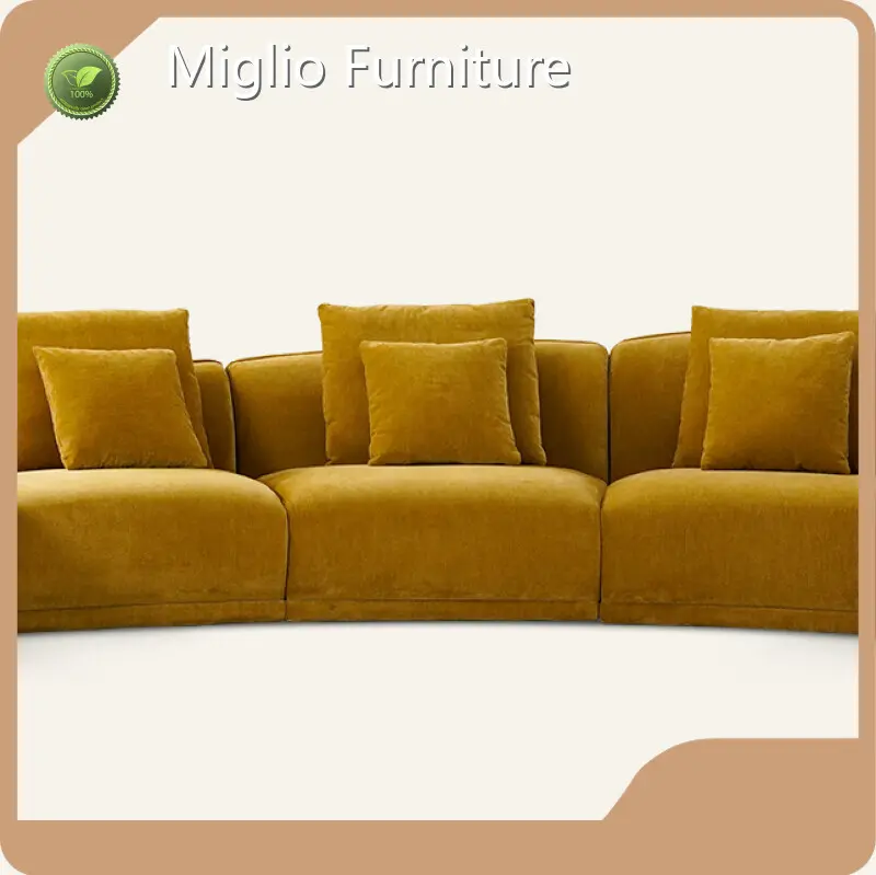 4 Seat Leather Sectional MIGLIO 5792wholesaler 1