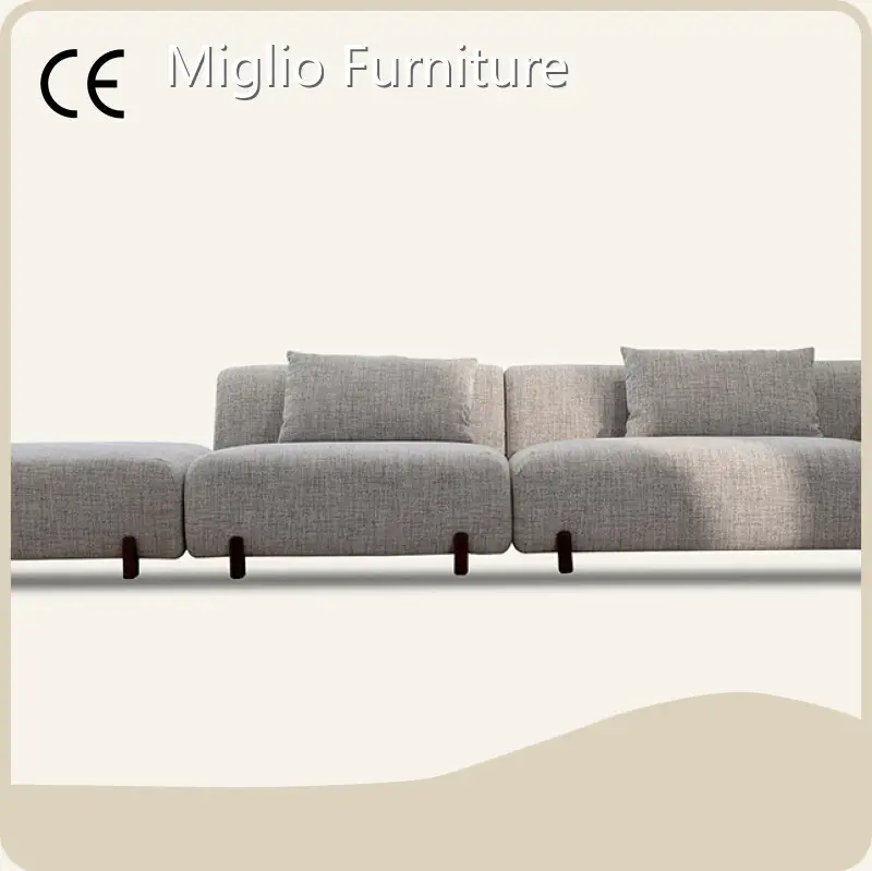 Custom Fabric Sofa 349*98*63cm/ Customized - - MIGLIO 5792 1