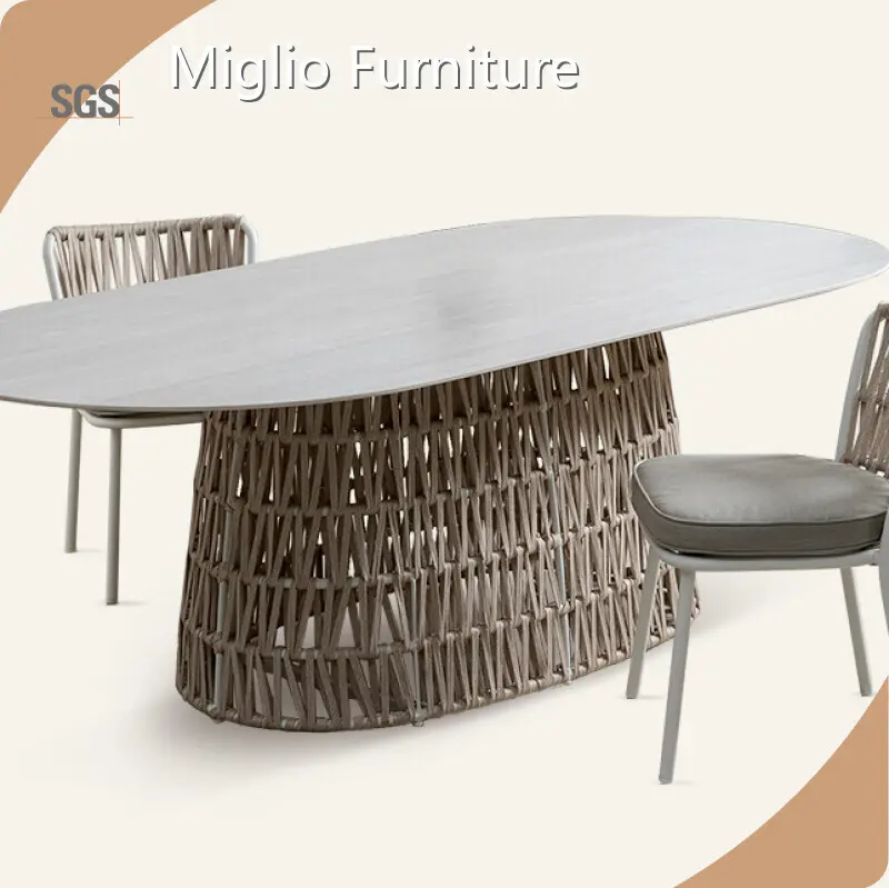 Dining Sets for Sale Villa/ Hotel/ Restaurant/ Dining Room/ Outdoor Wholesale - MIGLIO 5792 1