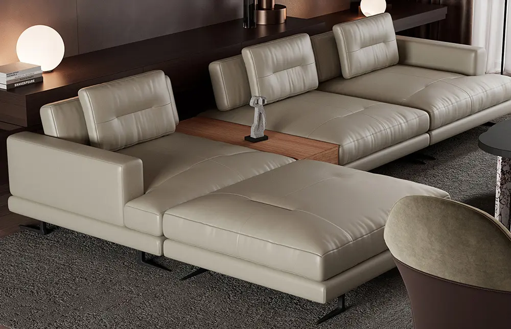 Wholesale Leather Sofa M007 Leather Couch Wholesale - MIGLIO 5792 5
