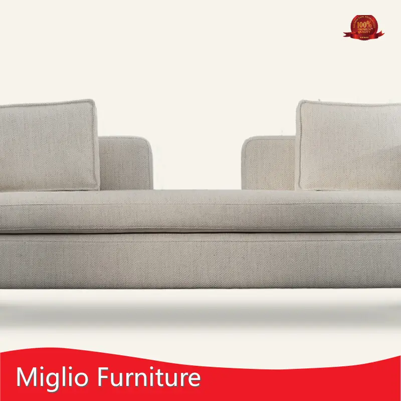Loveseat Company Beige/ Customized - - MIGLIO 5792 1
