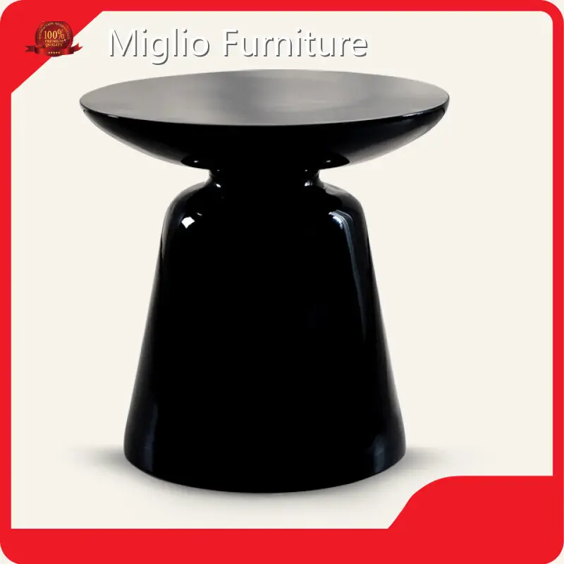 Table for Sale Notte Fiberglass Side Table - - MIGLIO 5792 1