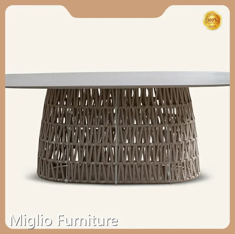 Small Dining Table Nest Outdoor Dining Table by MIGLIO 5792 1