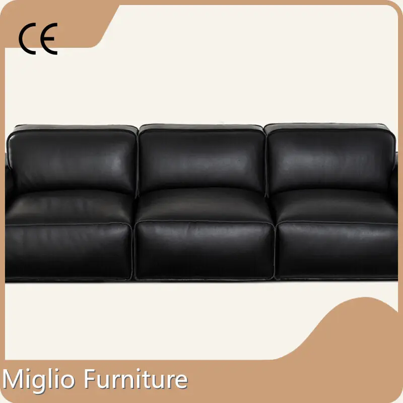 Green Leather Couch Ossidiana Sofa Wholesale - MIGLIO 5792 1