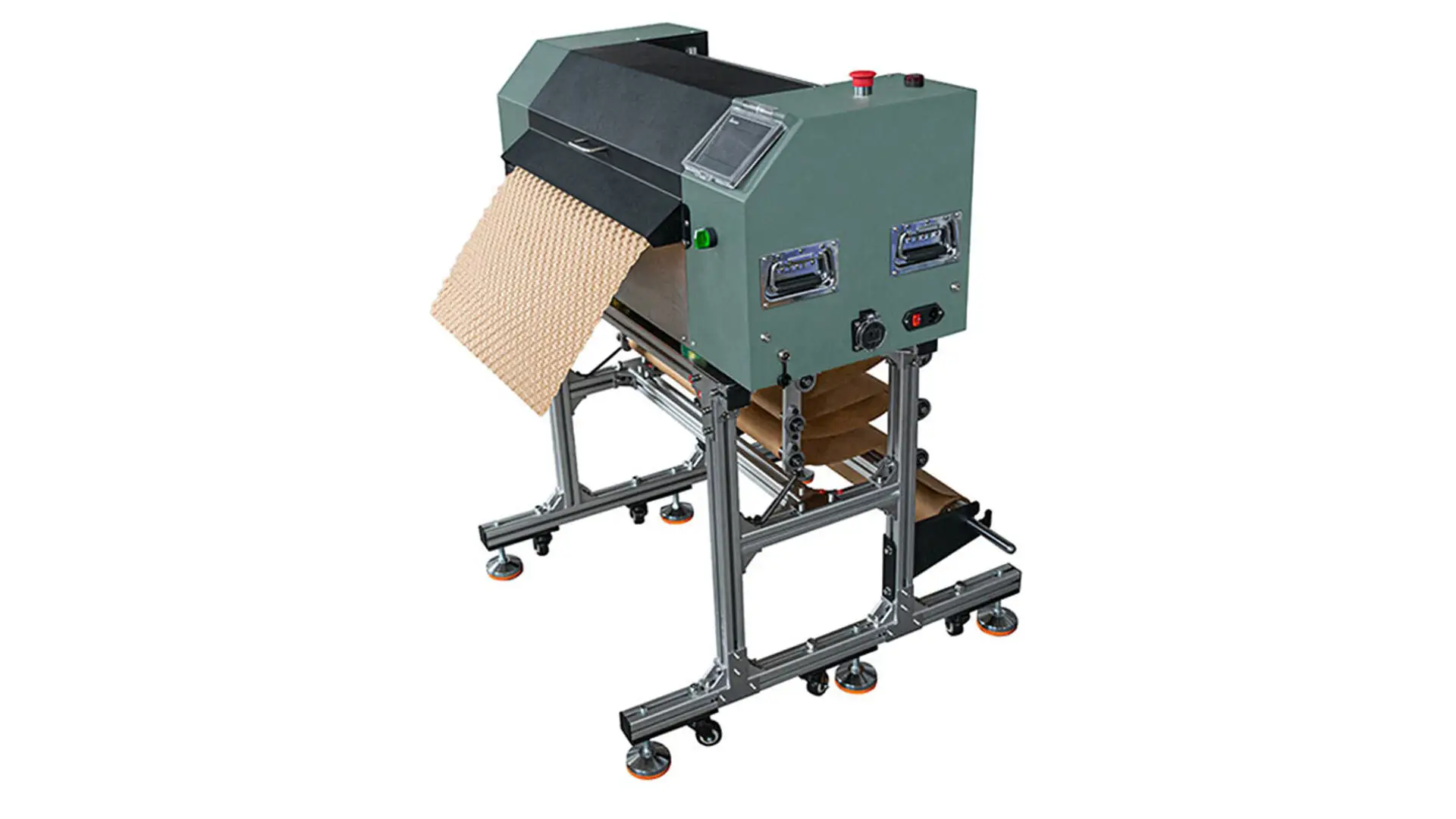 Industry Paper Bubble Wrap Machine Kraft Paper Roll Packaging 1