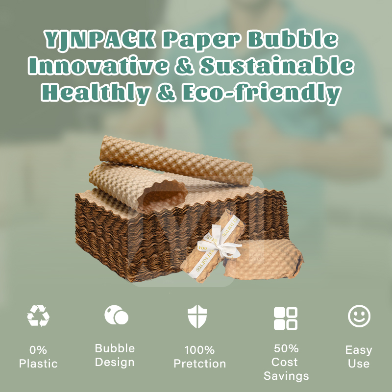 Yjnpack oem paper bubble 8