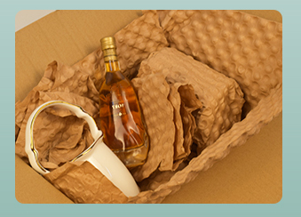 paper bubble wrap machine