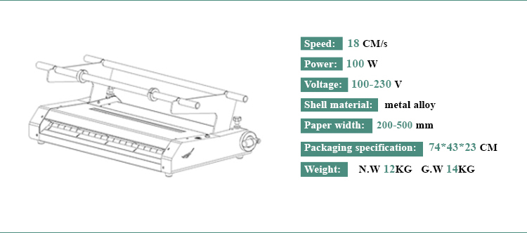 Auto en nid d'abeille Japide de machine de 18 cm / s Protection des transports pour les marchandises fragiles 8