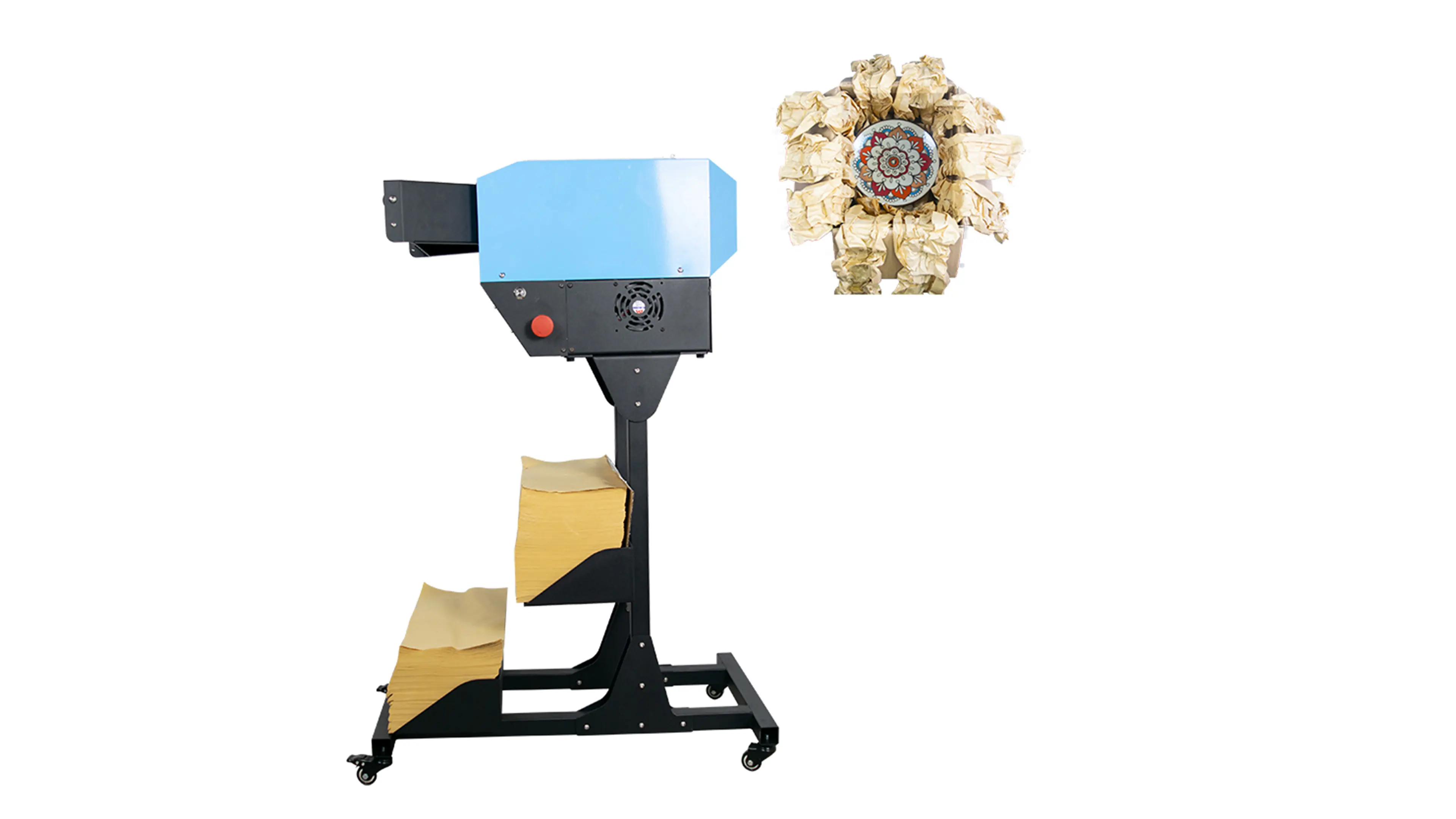 Meilleur papier vide de vide Vitesse de machine de 12 m / min Système d'emballage de protection2 1