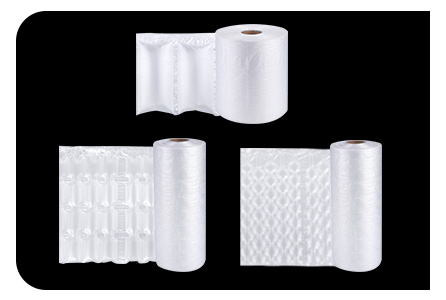 Película de cojín de aire OEM de 250 m/200 mm Material de envasado inflable 8