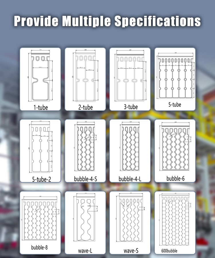 Película de cojín de aire OEM de 250 m/200 mm Material de envasado inflable 7