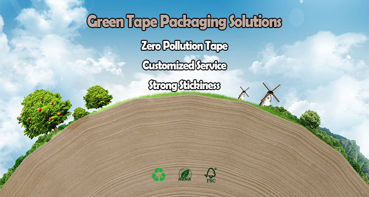 OEM Reinforced Kraft Water Activated Tape Fiberglass Stranded Carton Box Sealing Shipping Tape 7