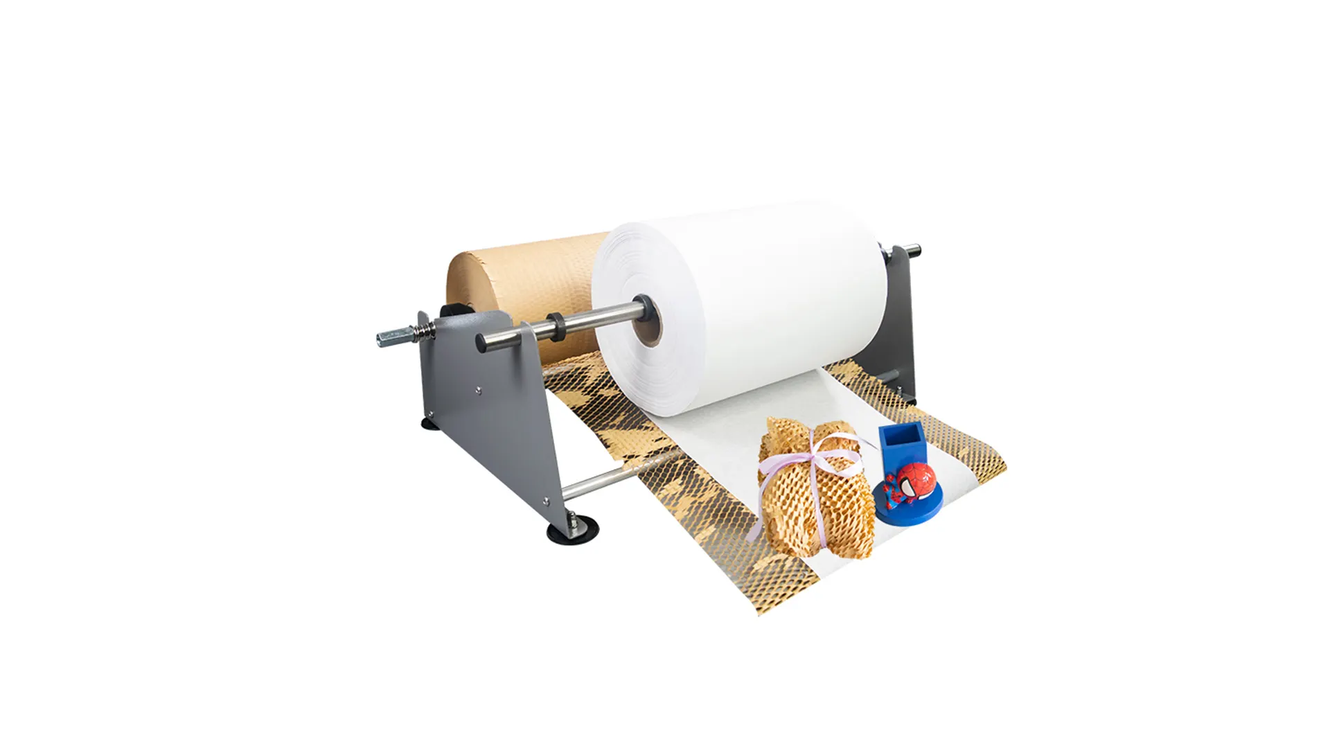 OEMハニカムペーパーディスペンサー適切な30-50cm Kraft Rolls保護パッケージ 1