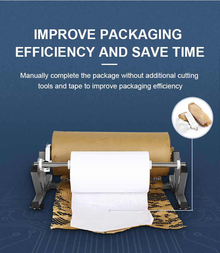OEM Manual Honeycomb Paper Dispenser HP50-02 For Gift Packaging 7