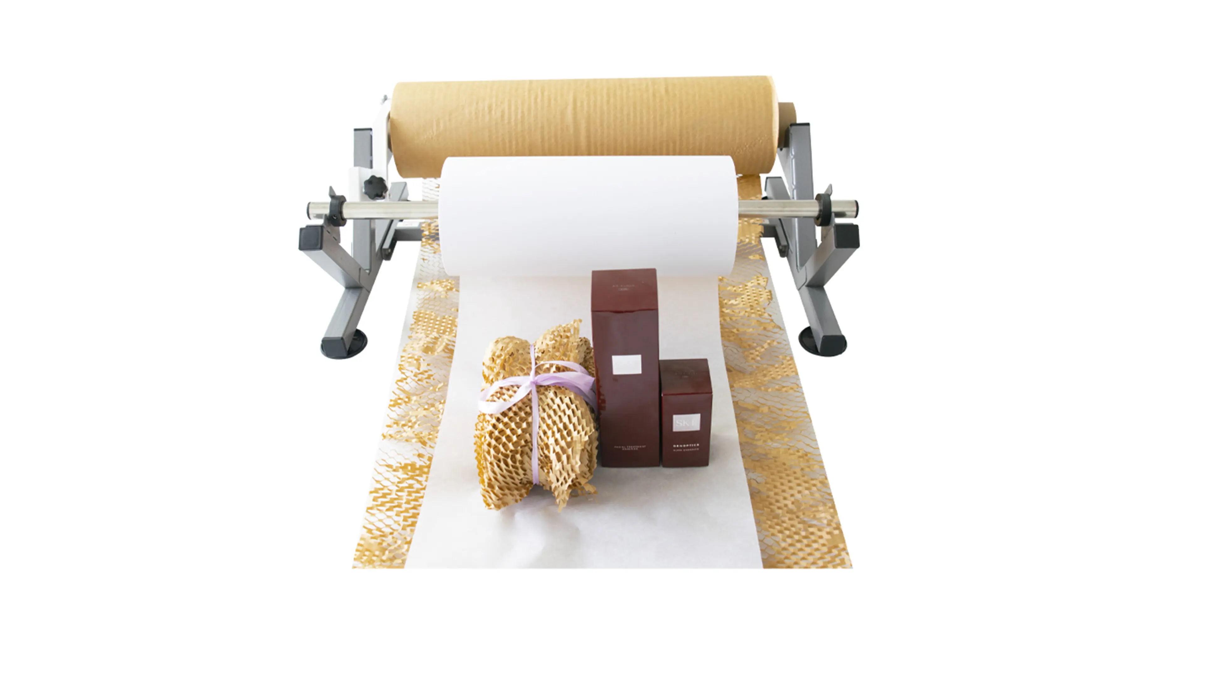 OEM Manual Honeycomb Paper Dispenser HP50-02 For Gift Packaging 1