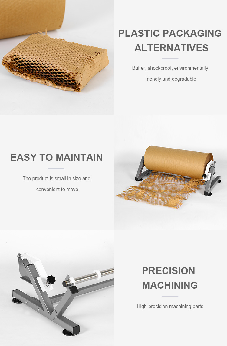 OEM Manual Honeycomb Paper Dispenser HP50-02 For Gift Packaging 10
