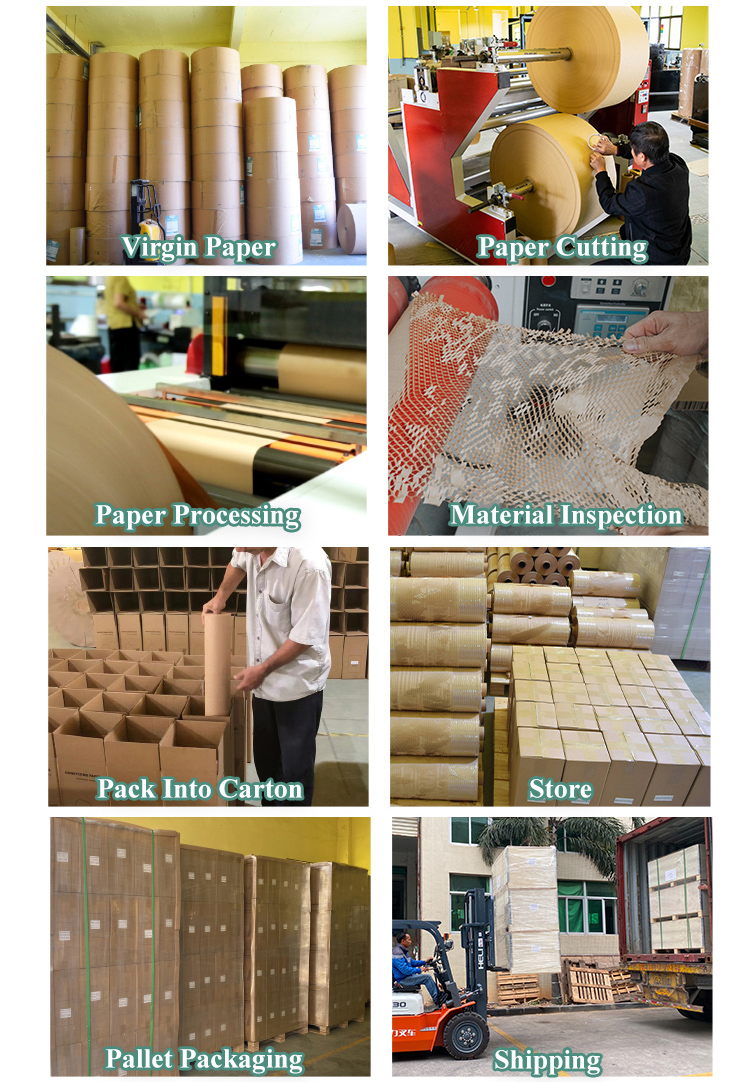 fábrica de envolturas de papel de nido de abeja