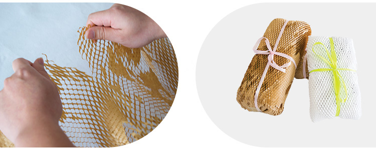 Couleur personnalisable Coussin d'emballage en nid d'abeille en nid d'abeille 15