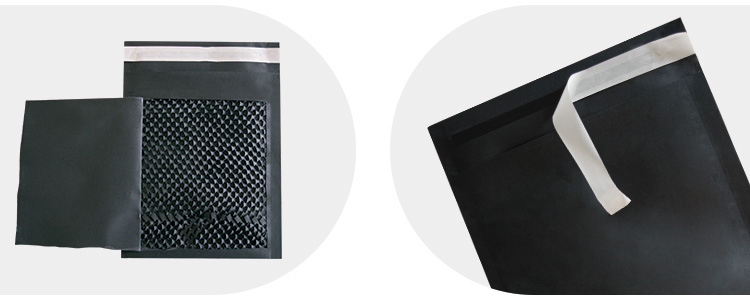 Amazon Top Vender Black Kraft Paper Paper Relear Paper Mailer pour emballage 13