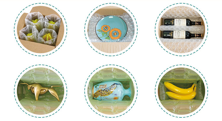 Safety Air Cushion Pillow Bag Film Máquina de almohada de aire 200 mm/700m para comprar 17