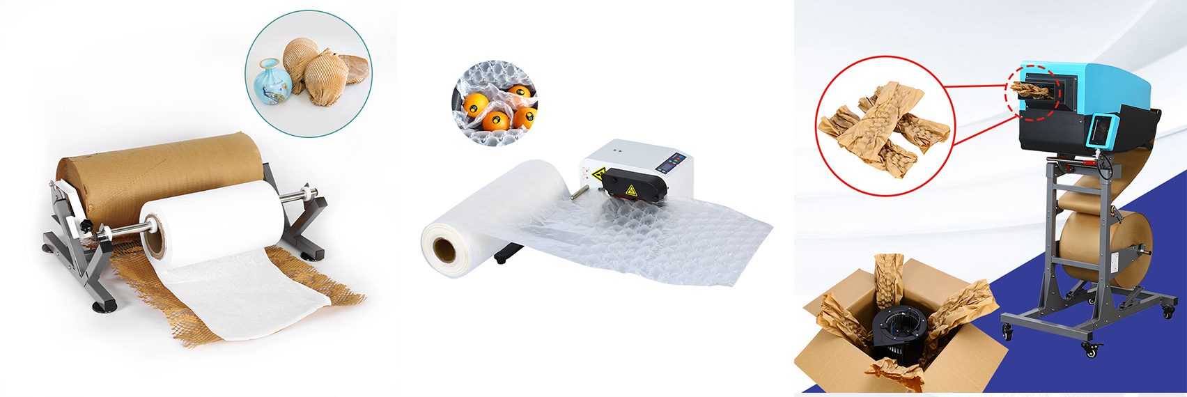 YJNPACK OEM Dispensateur d'emballage de papier en nid d'abeille personnalisé 8