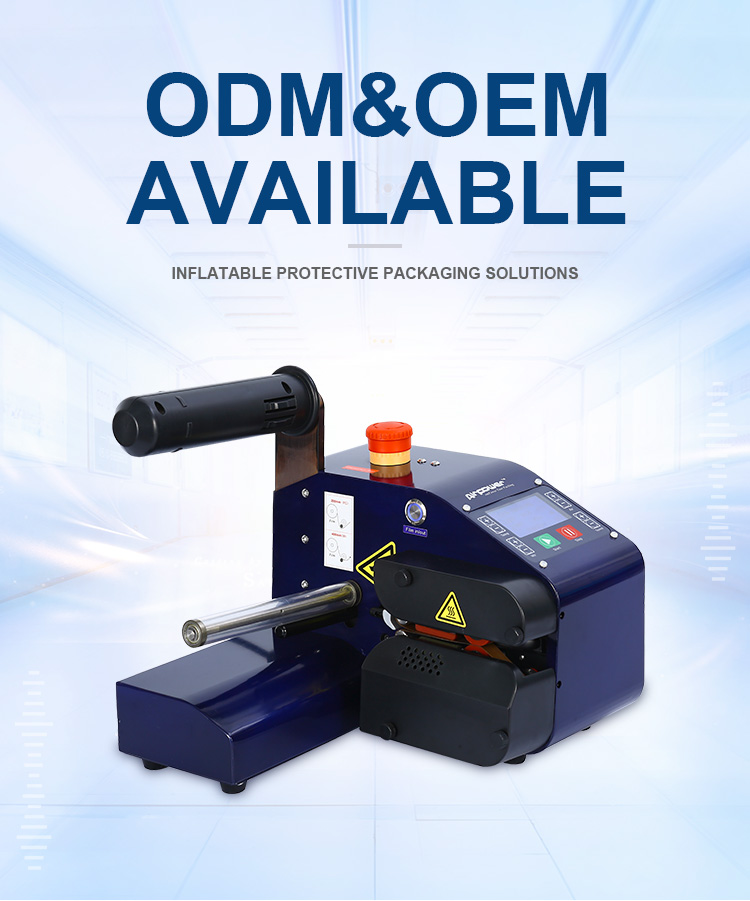 آلة وسادة فقاعة الهواء القابلة للنفخ مصغرة AP400 10