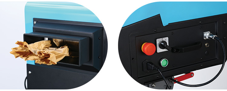 Machine de coussin en papier standard de 150 mm-990 mm pour un emballage multi-spécification approprié de la Chine 13