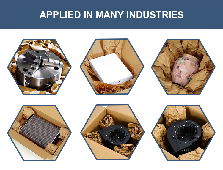 Machine de coussin en papier standard de 150 mm-990 mm pour un emballage multi-spécification approprié de la Chine 16