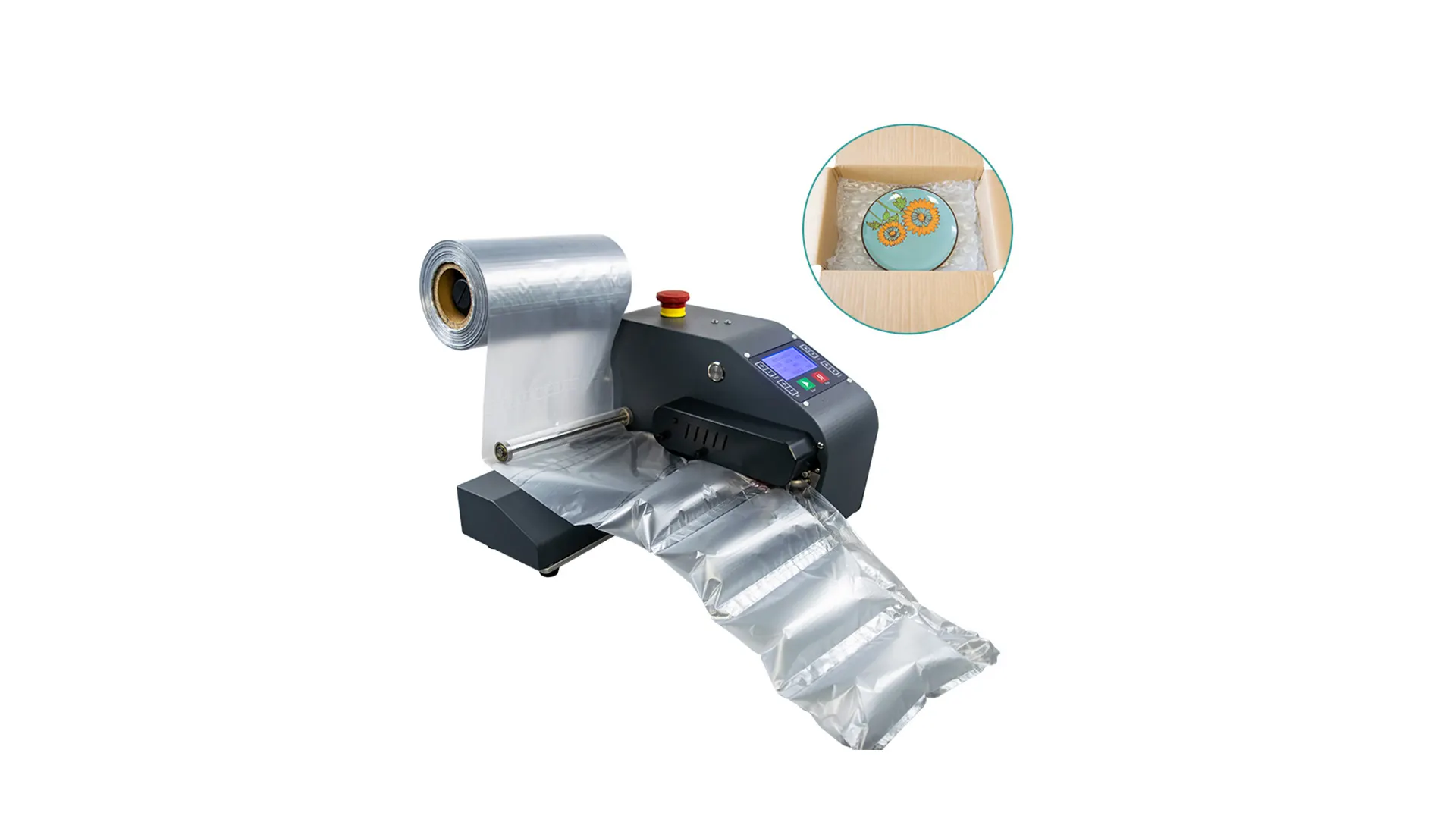 Machine de sac d'oreiller à air scellé de technologie de l'environnement Scellé 1