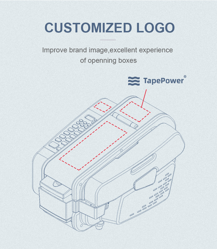Nouveau distributeur de ruban adhésif en papier gommé automatique 9