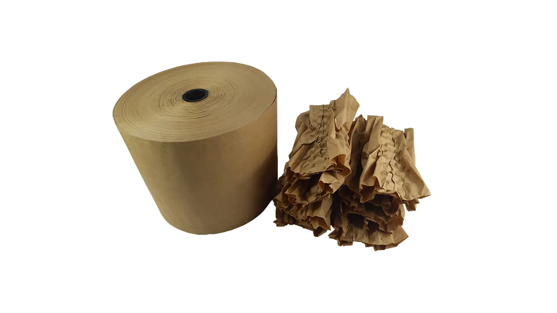 Reasonable Price Printed White Kraft Paper Roll Paper Cushion Machine 1