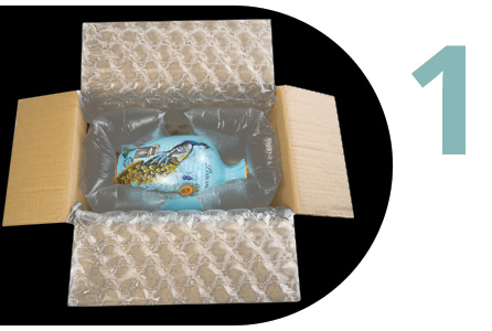 Film d'emballage à coussin d'air gonflable à 50% pour protection des marchandises 9