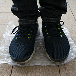 Film d'emballage à coussin d'air gonflable à 50% pour protection des marchandises 17