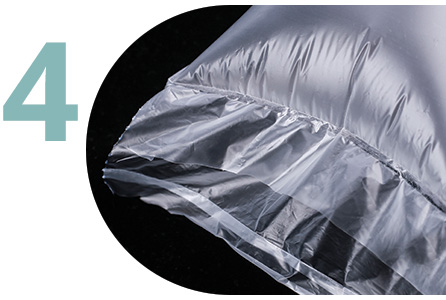 Film d'emballage à coussin d'air gonflable à 50% pour protection des marchandises 12
