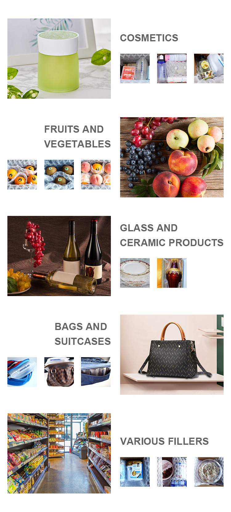 Machine d'oreiller d'air Machine d'emballage d'air AP AP400 18