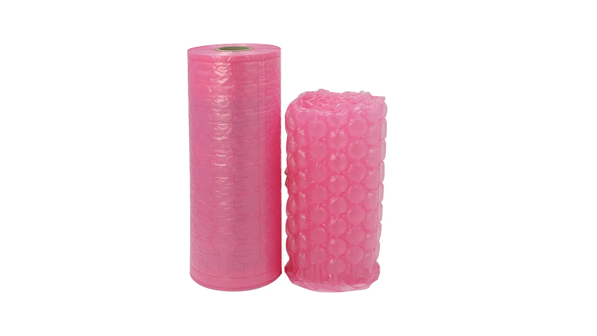 Pink Biodegradable Packaging Materials Air Bag Bubble Cushion 1
