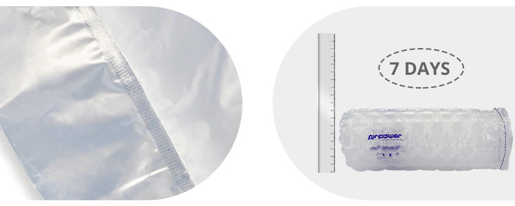 Pink Biodégradable Packaging Materials Airbag Bubble Bubble Cushion 10