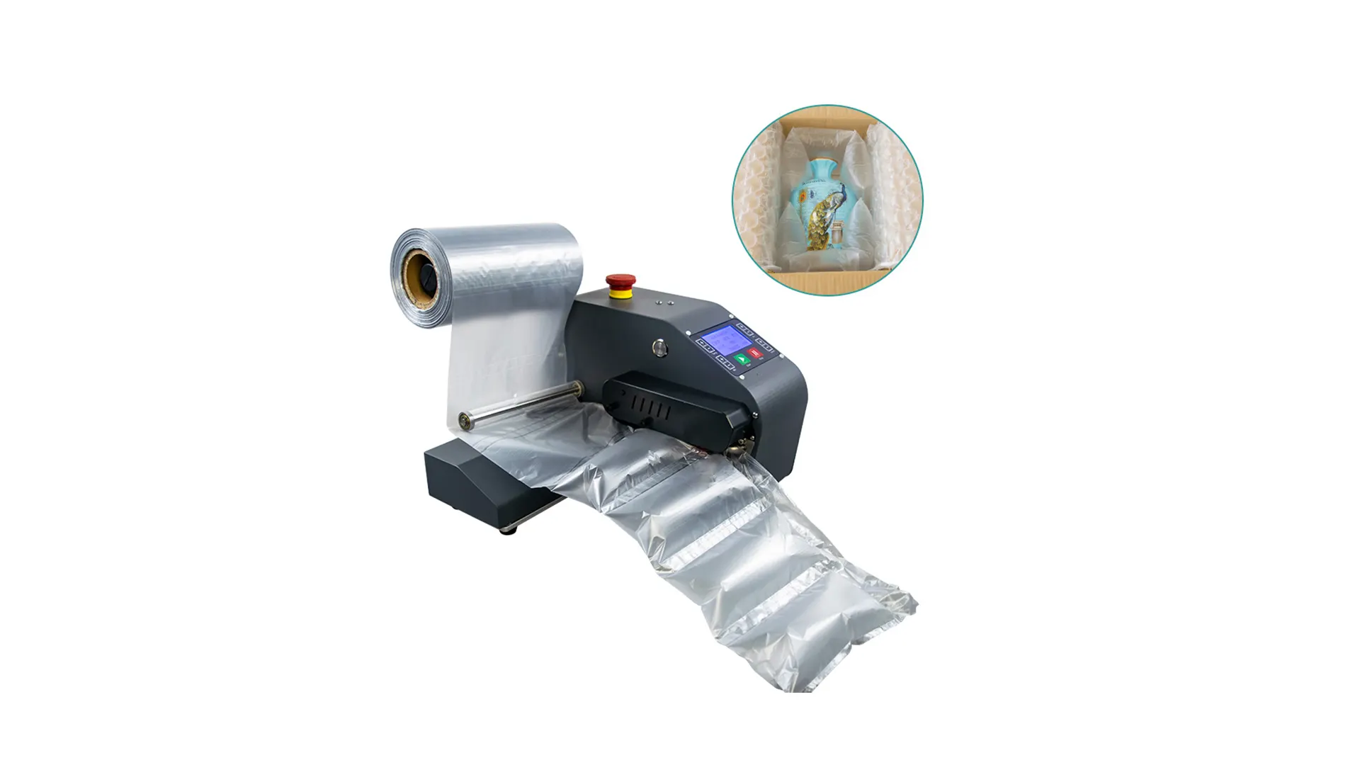 High-Pressure Air Fill Packaging Air Column Bag Machine AP400 1
