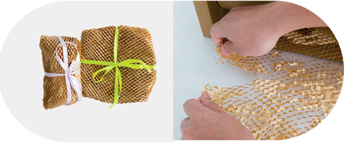 Fabricante de envoltorios de papel de nido de abeja en China