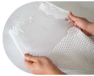 Белая сотовая обертка Kraft Paper 10