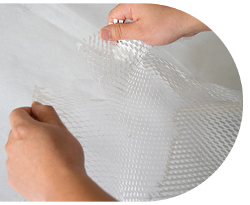 Белая сотовая обертка Kraft Paper 11