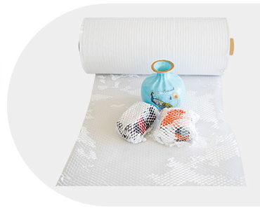 Белая сотовая обертка Kraft Paper 14